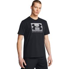 Gråa - Träningsplagg T-shirts Under Armour Men's UA Boxed Sports Short Sleeve - Black