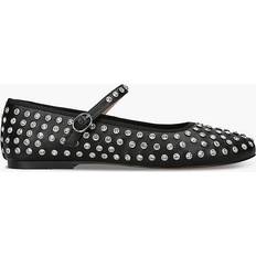 Steve Madden Silver Heels & Pumps Steve Madden Womens Vinetta-r Rhinestone-embellished Faux-leather Pumps Eur Women