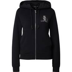 Armani Exchange Women Jackets Armani Exchange Zip Hoodie Sweater - Black