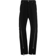 Trousers Rick Owens Banana Pantaloni Nero-Uomo Black