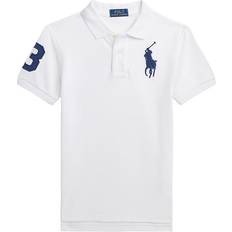 Hvid Polotrøjer Børnetøj Polo Ralph Lauren hemd 323708861112 Weiß Regular Fit