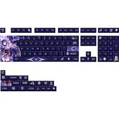 Purple Keyboards Glacier Genshin Impact Keycaps Full Cherry Profile