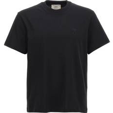 Ami Paris De Coeur T Shirt Nero-Uomo Black