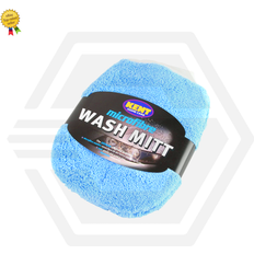 car care microfibre wash mitt soft