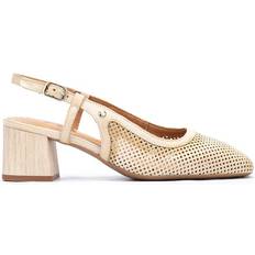 Pikolinos Women Heels & Pumps Pikolinos Heels Leather Murcia W9P - Beige