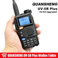 Walkie Talkies QUANSHENG Uv-5rplus walkie talkie high power two way radios radio uv-k5 upgraded