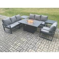 Garden & Outdoor Furniture Fimous Aluminium Patio Dining Set