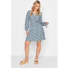 Blue - Wrap Dresses PixieGirl Petite Wrap Dress Blue