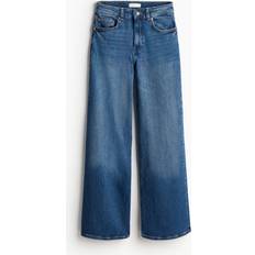 H&M Jeans H&M Wide High Jeans Blue