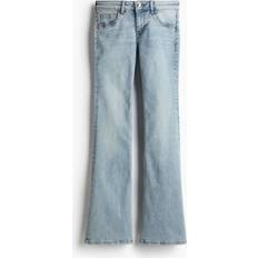 H&M Clothing H&M Flared Low Jeans Blue