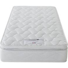 Silentnight Spring Mattress Silentnight Layezee Pillowtop Double Coil Spring Matress 135x190cm