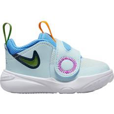 Blue First Steps Children's Shoes Nike Team Hustle D 11 TDV - Glacier Blue/University Blue/Hyper Violet/Chlorophyll