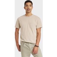 Clothing Goodfellow & Co Men's Heavyweight Short Sleeve TShirt Dark Tan