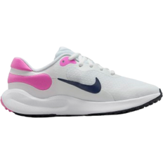 Nike Revolution 7 GS - White/Playful Pink/Midnight Navy