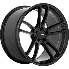 Car Rims American Racing AR941 Mach Five 20x11 5x4.5" +25 Gloss Black Wheel Rim 20" Inch