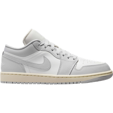 Femme - Gris Chaussures Nike Air Jordan 1 Low W - Sail/Coconut Milk/Neutral Grey