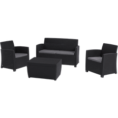 Keter Mia Lounge-Set, 1 Tisch einschl. 2 Stühle & 1 Sofas