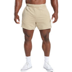 Beige - Fitness & Gym Shorts Gymshark Heritage 5" Shorts - Desert Beige
