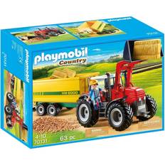 Playmobil country Playmobil Country Tractor with Feed Trailer 70131