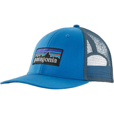 Patagonia Blåa - Herr Huvudbonader Patagonia P 6 Logo LoPro Trucker Hat - Vessel Blue