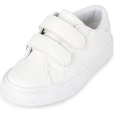 Sneakers The Children's Place Toddler Girls Sneakers 5T White 100% Faux