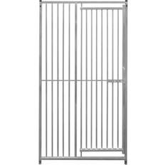 MonsterShop 1M Dog Run Panel With Door 5Cm Bar Spacing
