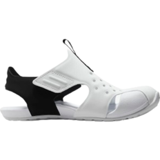 Boys - White Sandals Nike Sunray Protect 2 PSV - Summit White/Black/White/Team Red