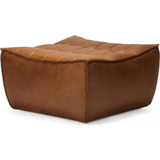 Marron Repose-pieds Ethnicraft N701 Brown Foot Stool 43.2cm