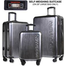 Double Wheel Suitcase Sets Excel Hard shell cabin suitcase set of 3 luggage