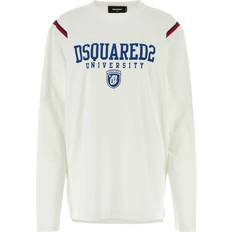 DSquared2 White Cotton T-Shirt