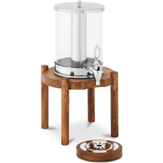 Wood Beverage Dispensers Royal Catering With Light Wood Frame Beverage Dispenser 7L