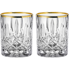 Godkendt til mikrobølgeovn - Krystalglas Whiskyglas Nachtmann Noblesse Goldrim Whiskyglas 29.5cl 2stk