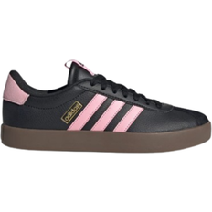 Adidas Faux Leather Sneakers Adidas VL Court 3.0 W - Core Black/Gold Metallic