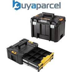 Dewalt Tstak VI Combo Heavy Duty Deep Tool Storage Case 2 Drawer Organiser