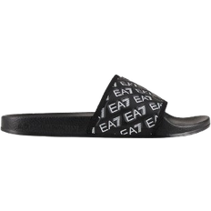 EA7 Multi Logo Slide - Black/White