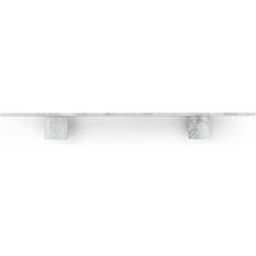 Normann Copenhagen Stone White Marble Estantería de Pared 120cm