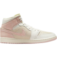 Air jordan 1 coconut milk NIKE Air Jordan 1 Mid SE W - Coconut Milk/Sail/Legend Pink