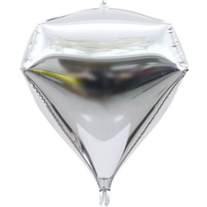 Festprodukter Realmax Foil Balloons Diamant 4D Silver