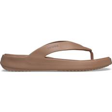 Brown - Women Flip-Flops Crocs Getawat Flip - Latte