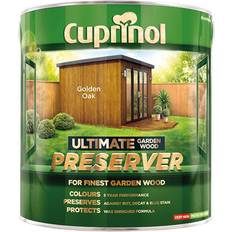 Cuprinol Brown - Wood Protection Paint Cuprinol Ultimate Garden Wood Preserver Wood Protection Golden Cedar 4L