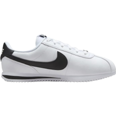 Faux Leather Running Shoes Children's Shoes Nike Cortez GS - White/Black