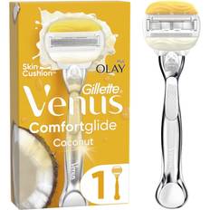 Gillette Venus Comfortglide & Olay Coconut Razor + 2 Cartridges