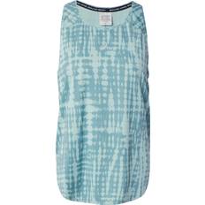 Dame - Turkise Singleter Asics Road All Over Print Sleeveless T-shirt Blue Woman