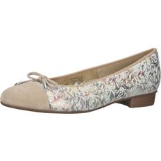 Ara Halbschuhe Ara Shoes Leder-Ballerinas in Beige