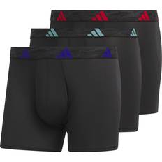 Adidas Men Men's Underwear adidas Men's 3-pack Microfiber Trunks