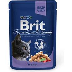 Brit Premium Portionspåsar Med Torsk Katter