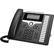 Cisco 7861 16Zeilen LCD Wired Handset Schwarz, Silber IP-Telefon LCD, 396 x 162 Pixel, 8,89 cm 3,5 Zoll 16 Zeilen, G.711a, G.722, G.729A, G.729B, iLBC, IEEE Jahrestag, IEEE 802.3af