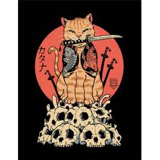 Interior Details Pyramid Vincent Trinidad Catana Skulls Print Framed Art