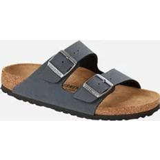 Birkenstock Women's Women's Arizona Birko-Flor Nubuck Sandal Basalt Blue