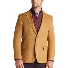 Nautica Men Blazers Nautica Big & Tall Men's Modern Fit Microsuede Sport Coat Chamois Regular 50 Regular